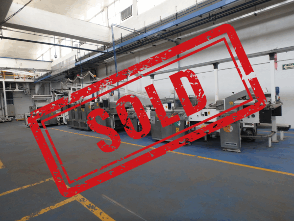 [SOLD] IMAFORNI LAMINATED CRACKER OR COOKIE LINE 1.2 METER