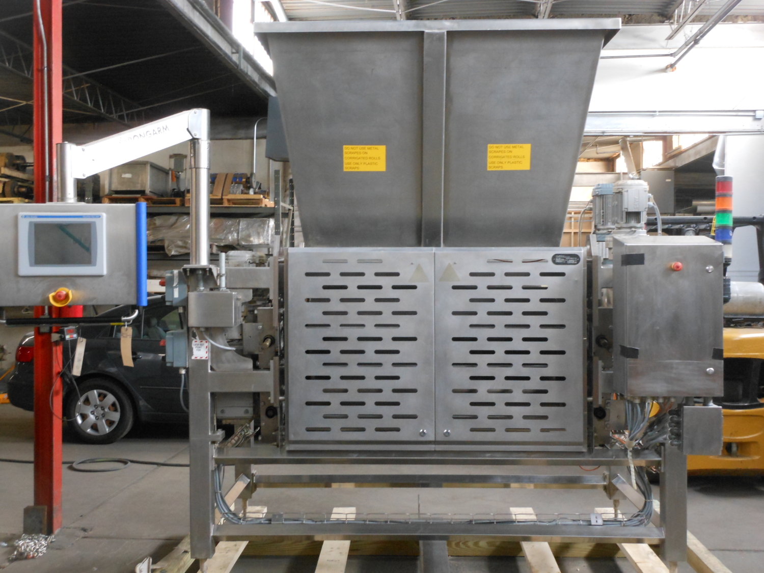 HAAS MEINCKE (4) ROLL SHEETER A/S Bakery Equipment & Controls