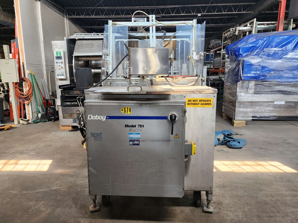 DOBEY TRAY FORMER MODEL 751 - Bakery Equipment & Controls