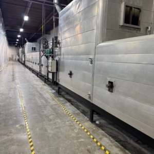 APV/Werner Lehara 3-Zone Indirect Fired Oven w/ Band and Wirecut